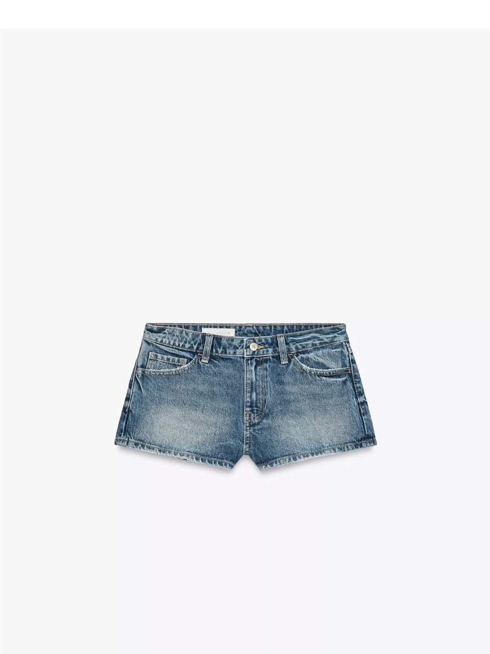 Mid rise Blue Denim Women’s Shorts